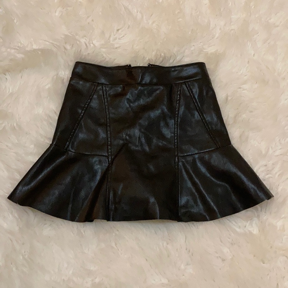 Leather skirt size XXS